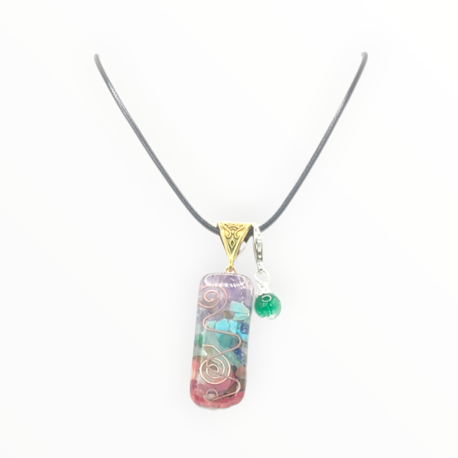 Collier pendule Aura