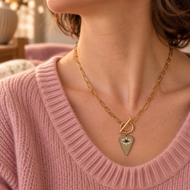 Collier pendule Oria